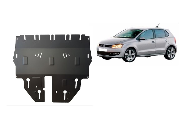 Ocelový kryt motoru VW Polo (2009-2017)Volkswagen Polo