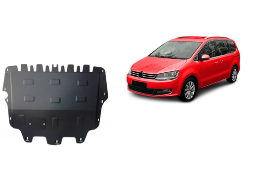 Ocelový kryt motoru Volkswagen Sharan (2010-2022)Volkswagen Sharan
