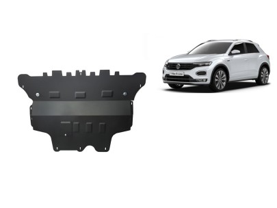 Ocelový kryt motoru Volkswagen T-Roc - Automatická převodovka (2017-2025)