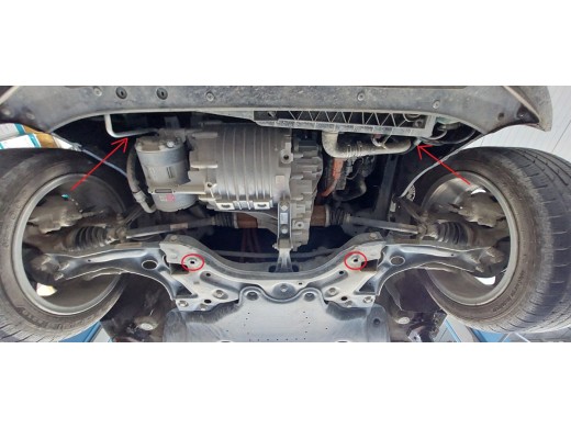 Ocelový kryt motoru VW Up (2011-2025)Volkswagen Up