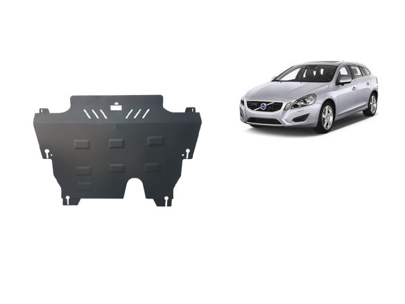 Ocelový kryt motoru Volvo V60 (2010-2018)Volvo V60