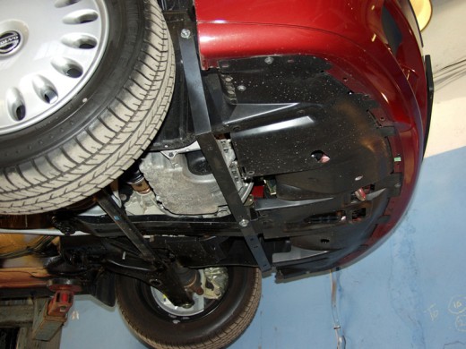 Ocelový kryt motoru Volvo V40 (1995-2004)Volvo V40