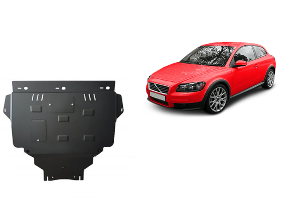 Ocelový kryt motoru Volvo C30 (2006-2013)Volvo C30