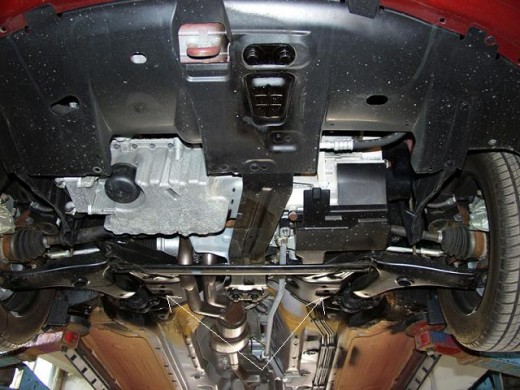 Ocelový kryt motoru Volvo S40 (1995-2004)Volvo S40