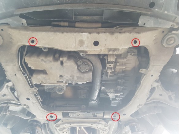 Ocelový kryt motoru Volvo XC70 Cross Country (1997-2007)Volvo XC70