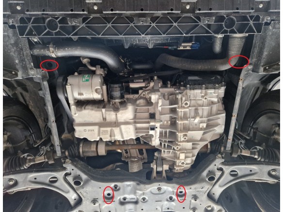 Ocelový kryt motoru Baic Beijing X75 (2023-2025)Baic Beijing X75