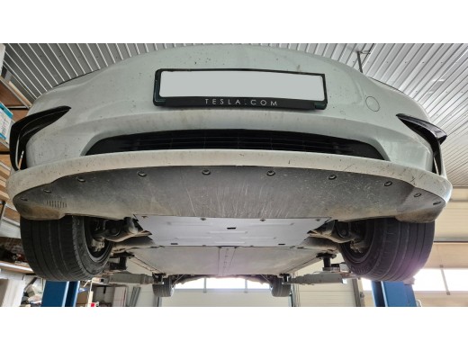 Ocelový kryt předního elektromotoru Tesla Model 3 AWD (2017-2025)Tesla Model 3