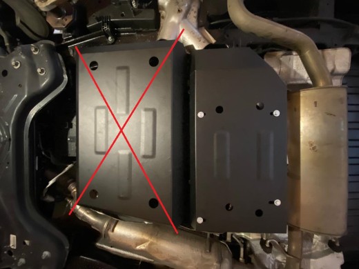 Ocelový kryt AdBlue Toyota Proace Max (2024-2025)Toyota Proace Max