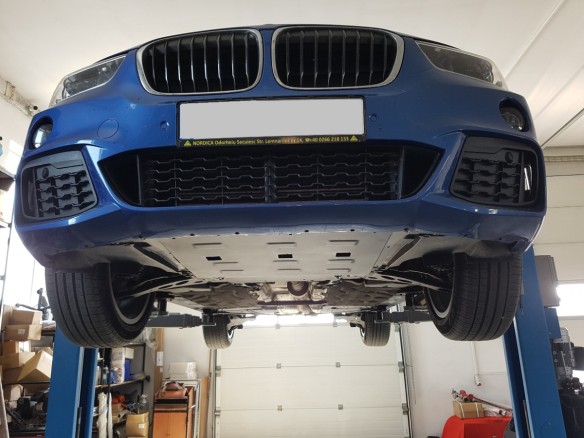 Ocelový kryt motoru BMW Seria 2 F45 (2013-2018)BMW Seria 2