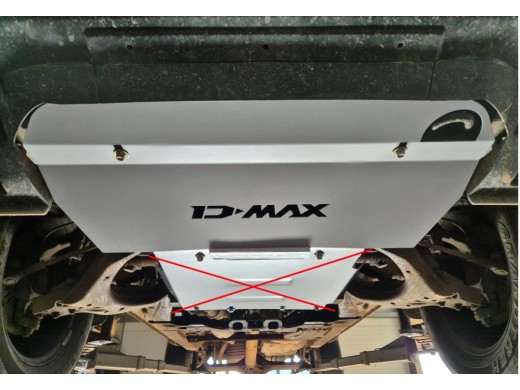 Ocelový kryt chladiče Isuzu D-Max (2019-2025)Isuzu D-Max