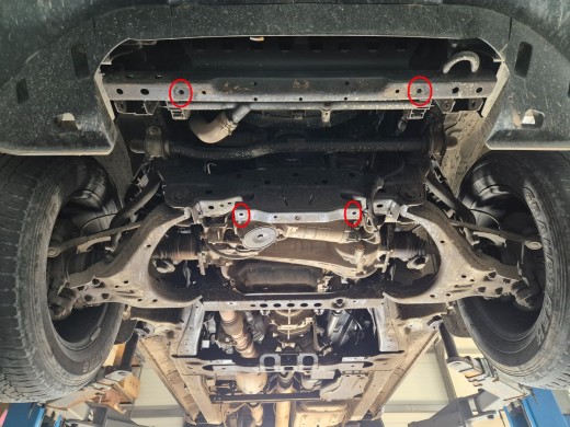 Ocelový kryt chladiče Isuzu D-Max (2019-2025)Isuzu D-Max