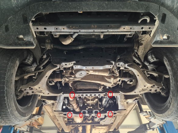 Ocelový kryt převodovky Isuzu D-Max (2019-2025)Isuzu D-Max