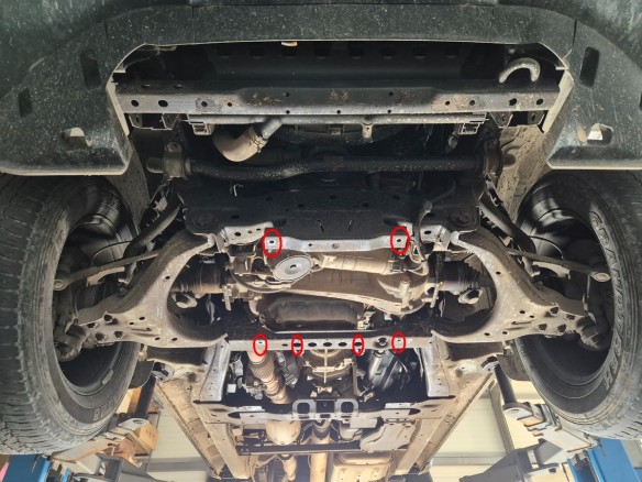 Ocelový kryt motoru Isuzu D-Max (2019-2025)Isuzu D-Max