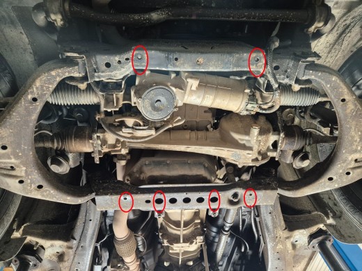 Ocelový kryt motoru Isuzu D-Max (2019-2025)Isuzu D-Max