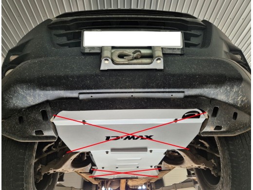 Ocelový kryt motoru Isuzu D-Max (2019-2025)Isuzu D-Max