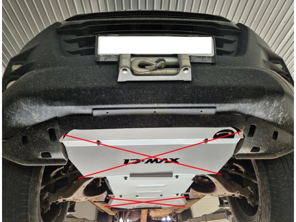 Ocelový kryt motoru Isuzu D-Max (2019-2025)Isuzu D-Max