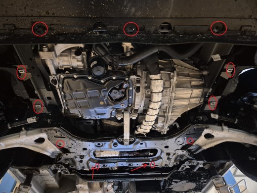 Ocelový kryt motoru Renault Master (2024-2025)Renault Master