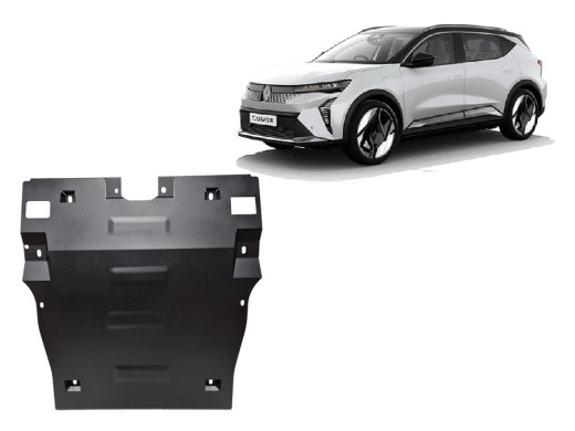 Ocelový kryt motoru Renault Scenic E-Tech (2024-2025)Renault Scenic E-Tech