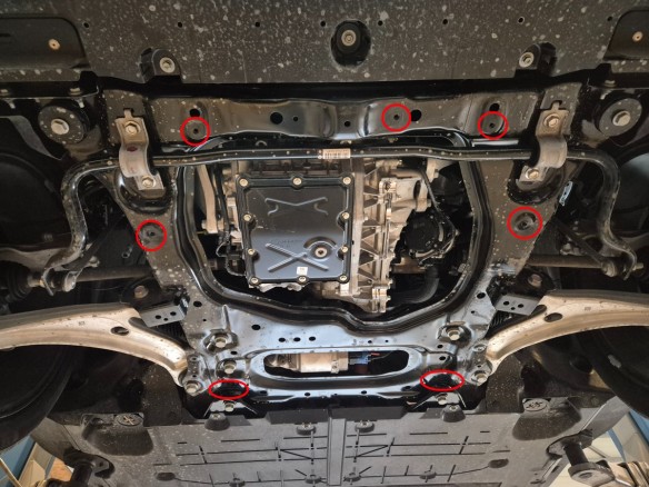 Ocelový kryt motoru Renault Scenic E-Tech (2024-2025)Renault Scenic E-Tech