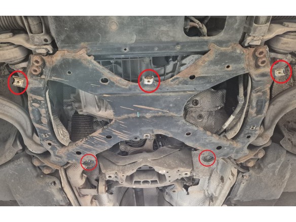 Ocelový kryt převodovky Audi Q5 (2017-2025)Audi Q5