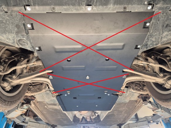 Ocelový kryt reduktoru Audi Q5 (2017-2025)Audi Q5