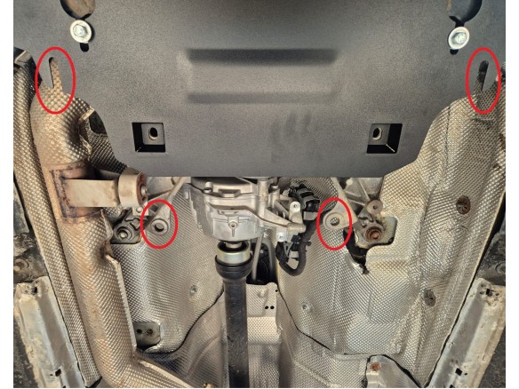 Ocelový kryt reduktoru Audi Q5 (2017-2025)Audi Q5