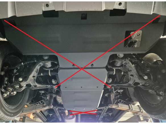 Ocelový kryt převodovky Baic Beijing BJ60 (2022-2025)Baic Beijing BJ60