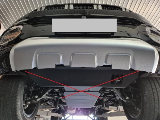 Ocelový kryt převodovky Baic Beijing BJ60 (2022-2025)Baic Beijing BJ60