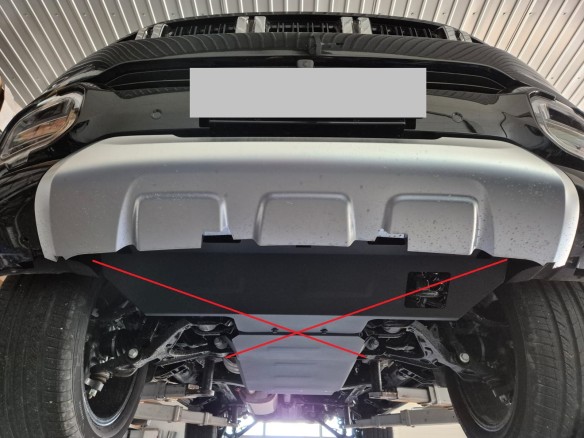 Ocelový kryt převodovky Baic Beijing BJ60 (2022-2025)Baic Beijing BJ60