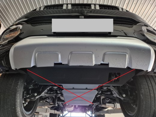 Ocelový kryt diferenciálu Baic Beijing BJ60 (2022-2025)Baic Beijing BJ60