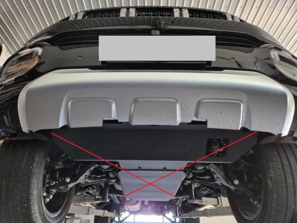 Ocelový kryt diferenciálu Baic Beijing BJ60 (2022-2025)Baic Beijing BJ60