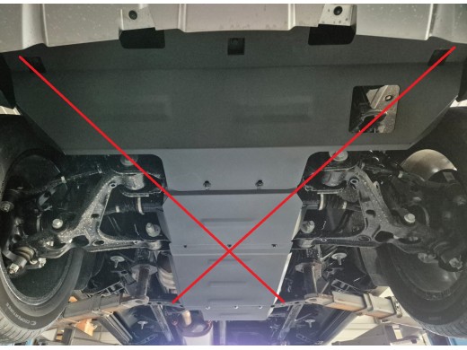 Ocelový kryt diferenciálu Baic Beijing BJ60 (2022-2025)Baic Beijing BJ60