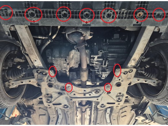 Ocelový kryt motoru Alfa Romeo Giulietta (2010-2020)Alfa Romeo Giulietta