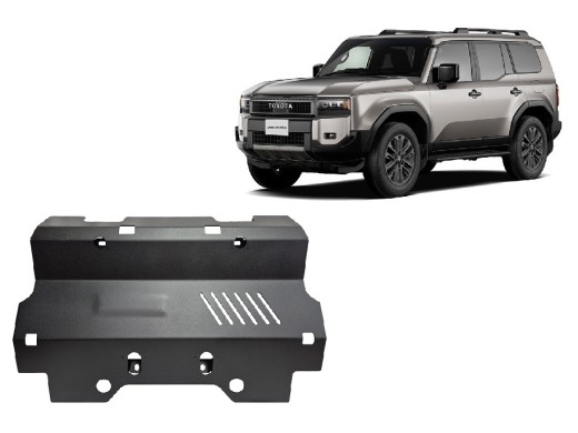 Ocelový kryt chladiče Toyota Land Cruiser 250 (2024-2025)Toyota Land Cruiser