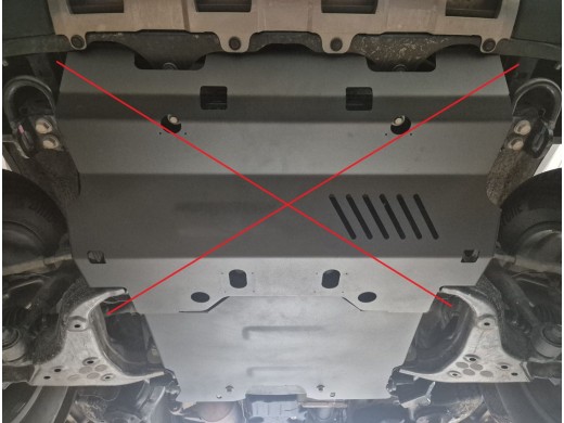 Ocelový kryt motoru Toyota Land Cruiser 250 (2024-2025)Toyota Land Cruiser