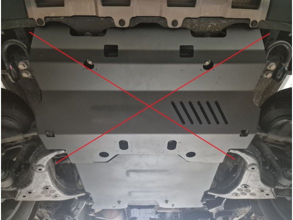 Ocelový kryt motoru Toyota Land Cruiser 250 (2024-2025)Toyota Land Cruiser