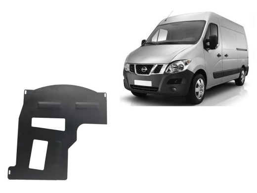 Ocelový kryt katalyzátorua Nissan Interstar (2010-2021)Nissan Interstar