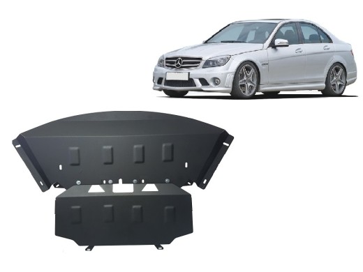 Ocelový kryt motoru Mercedes C-Class W204 (2006-2014)Mercedes C-Classe