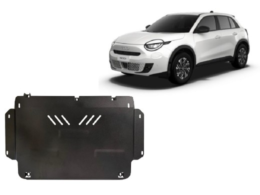 Ocelový kryt motoru Fiat 600 (2023-2025)Fiat 600