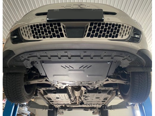 Ocelový kryt motoru Fiat 600 (2023-2025)Fiat 600