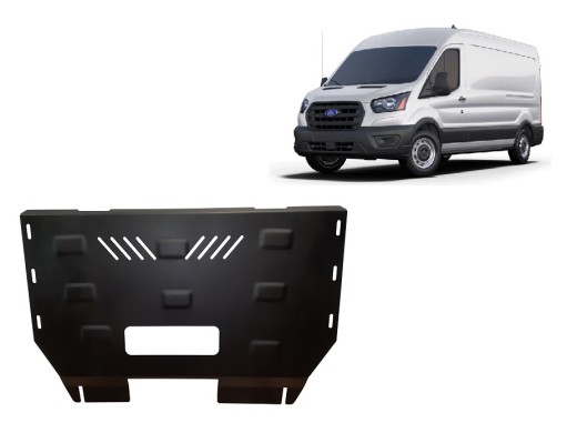 Ocelový kryt motoru Ford Transit V363 4x4 (2024-2025)Ford Transit V363 4X4