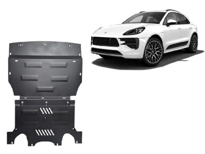 Ocelový kryt motoru Porsche Macan (2014-2026)