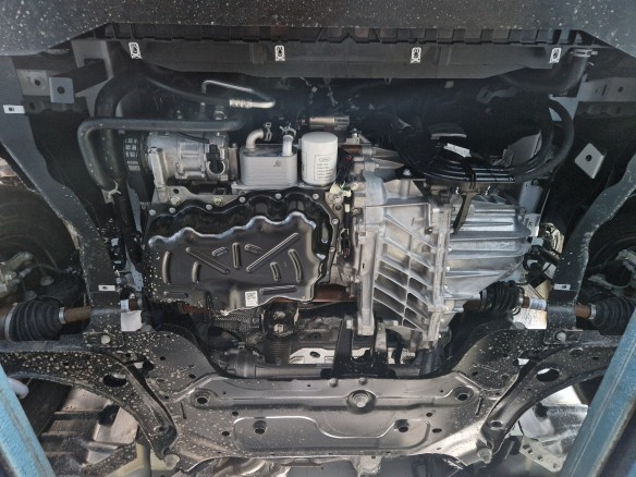 Ocelový kryt motoru pozinkovaná Volkswagen Transporter T7 (2023-2025)Volkswagen Transporter