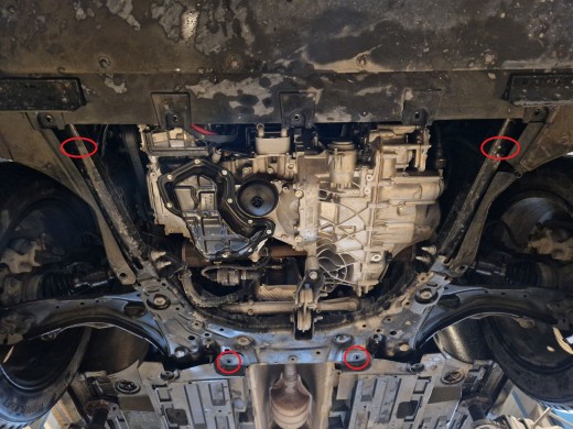 Ocelový kryt motoru Mitsubishi ASX (2023-2025)Startseite