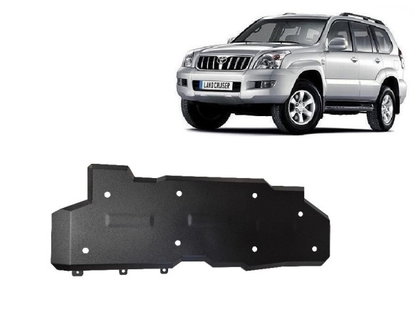 Ocelový kryt palivové nádrže Toyota Land Cruiser J120 - pouze pro 5-dveřovou verzi (2002-2009)Startseite
