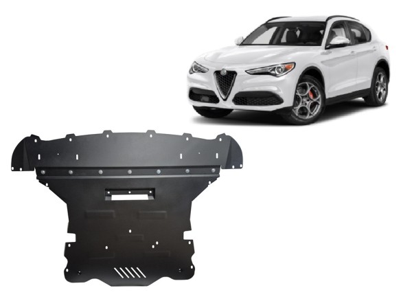 Ocelový kryt motoru Alfa Romeo Stelvio (2016-2025)Startseite