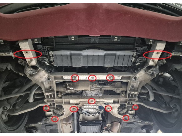 Ocelový kryt motoru Alfa Romeo Stelvio (2016-2025)Startseite