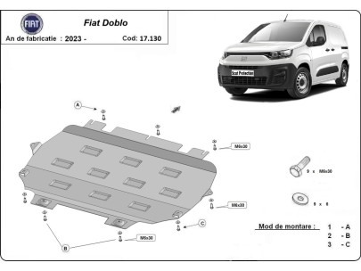 Ocelový kryt motoru Seat Alhambra - Webasto (2010-2020)Startseite 2