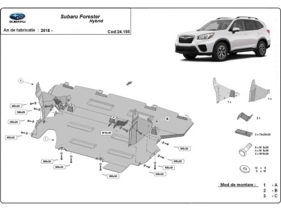 Ocelový kryt motoru Audi Q4 e-tron - elektrický (2022-2025)Startseite