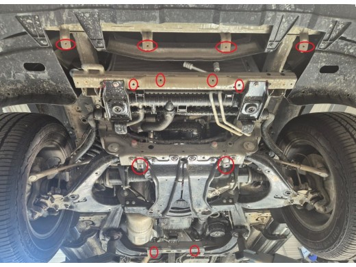 Ocelový kryt převodovky Maxus T60 Max (2025-2025)Startseite